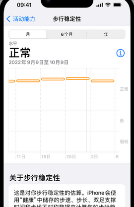 兖州iPhone手机维修如何在iPhone开启'步行稳定性通知'