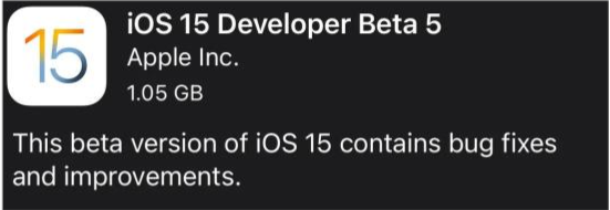 兖州苹果手机维修分享如何升级到iOS15.0 beta5 